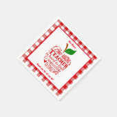 本当に素晴らしい先生は見つける懸命である スタンダードカクテルナプキン (角)