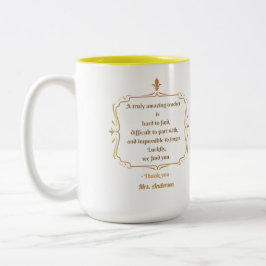 本当に素晴らしい先生は、Two-Tone cを見つけるための懸命である ツートーンマグカップ