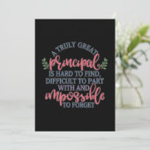 本当に素晴らしい校長は見つけるのが難しい カード (スタンド正面)