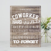 本当に素晴らし同僚引用文の高感謝していさい カード (スタンド正面)