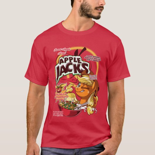 本当に美味しいアップルジャックス Tシャツ (正面)