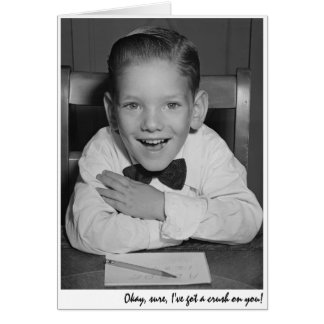 "、本当に良い、私はあなたのクラッシュを持っています! "