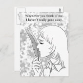 本当に行った遠くにことがない ポストカード (正面/裏面)