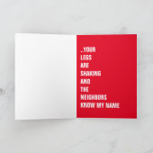 本当に誓うよ…いたずらなバレンタインデーのカード カード (内部)