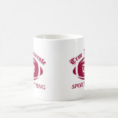 本当に退化にスポーツの賭けること コーヒーマグカップ (中央)