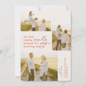 本当に退場赤い休日の妊娠の発表 シーズンカード (正面)