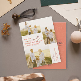 本当に退場赤い休日の妊娠の発表 シーズンカード