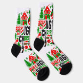 本当に醜いクリスマス ソックス (右)
