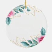 本当に隣人の送別素晴らしの贈り物 セラミックオーナメント (裏面)