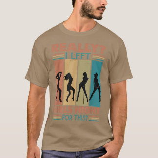 本当に離れ女の子の夜はおもしろい Tシャツ