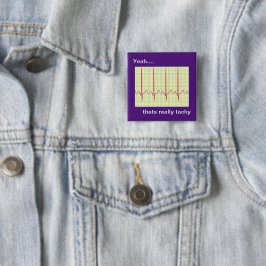 本当に頻度心臓病学のユーモア 缶バッジ