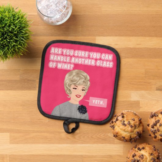 本当に？うん。 鍋敷き (トップダウン)