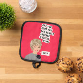 本当に？うん。 鍋敷き (トップダウン)