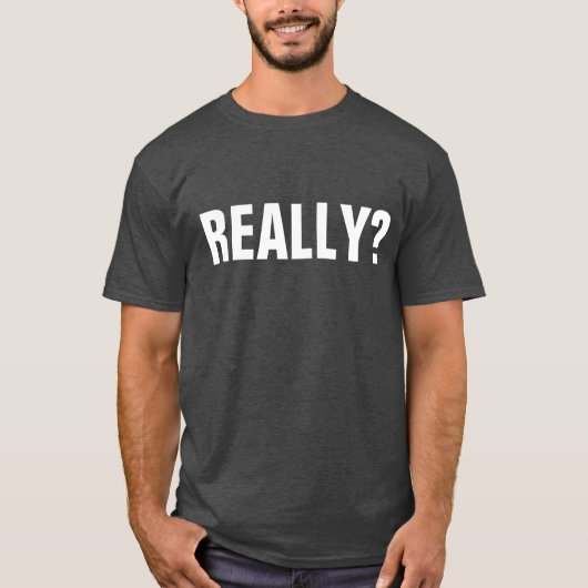 本当に?Tシャツ Tシャツ (正面)