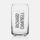 本当にDGAFギターコードおもしろいカスタム ガラス缶 (裏面)