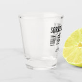 本当にDGAFギターコードおもしろいカスタム ショットグラス (左)