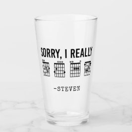 本当にDGAFギターコードおもしろいカスタム タンブラーグラス