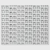 本当にDGAFギターコードおもしろいカスタム ラッピングペーパー (フラット)