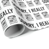 本当にDGAFギターコードおもしろいカスタム ラッピングペーパー (ロールコーナー)