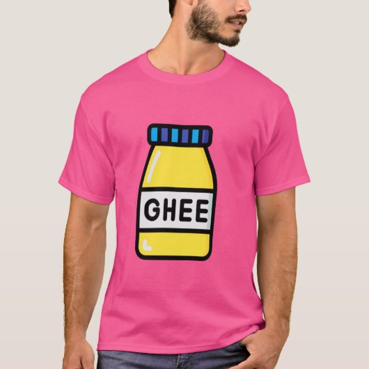 本当にGheeバターのように Tシャツ (正面)
