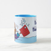 本当にYa、Betchaの雪のマグ マグカップ (中央)