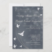 本当のおとぎ話の結婚式の保存日付 セーブザデート (裏面)