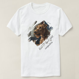 本当のアイリッシュテリアラー Tシャツ