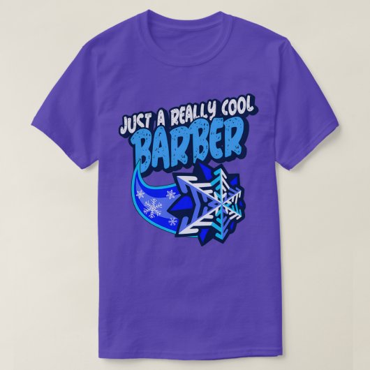 本当のカッコいい理容師 Tシャツ (デザイン正面)