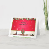 本当のクリスマスの意味 シーズンカード (裏面)