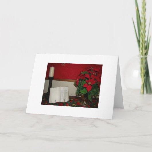 本当のクリスマスの意味 シーズンカード (正面)