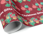 本当のクリスマスギフト包装紙 ラッピングペーパー (ロールコーナー)