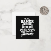 本当のゲーマーは勝つためではなく遊ぶ ノートカード (正面/裏面インサイチュ)