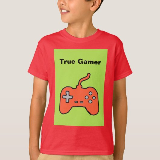 本当のゲーマー Tシャツ (正面)
