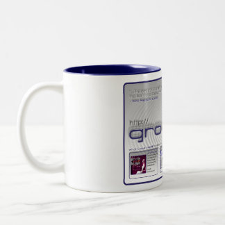 本当のジェット機都市Grooveraのコーヒーカップ ツートーンマグカップ