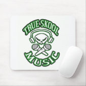 本当のスカル マウスパッド (マウス)