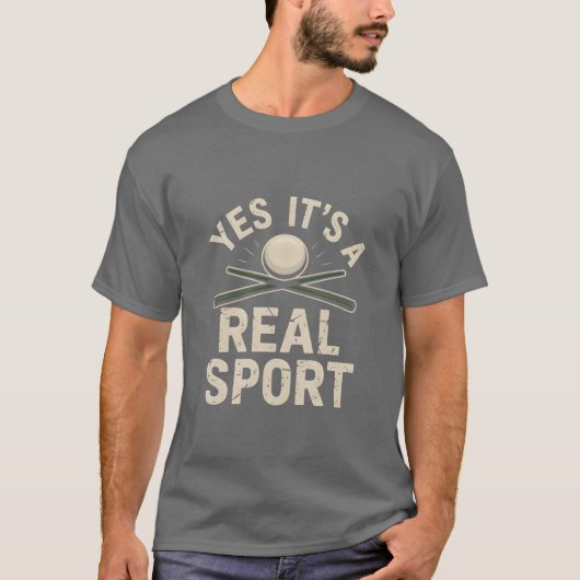 本当のスポーツ スヌーカー ギフト ヴィンテージ Tシャツ (正面)