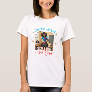 本当のヒーローは教師です 先生への感謝を込めて ダ Tシャツ