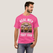 本当のプロはRAWで撮る 写真家 フォトグラファー Tシャツ (正面フル)