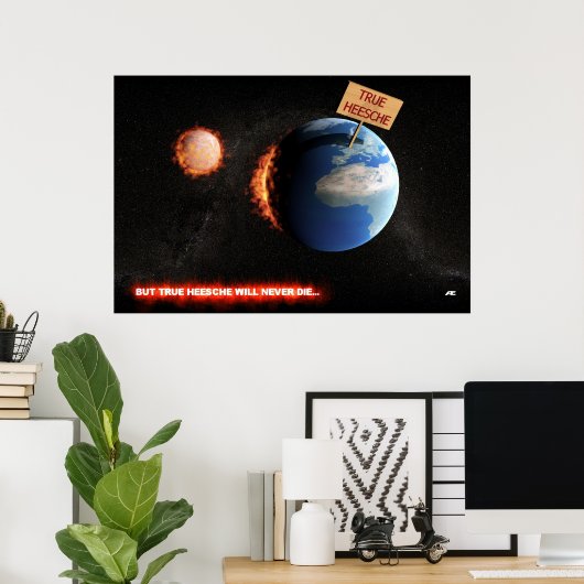 本当のヘッシュ！ ポスター (ホームオフィス)