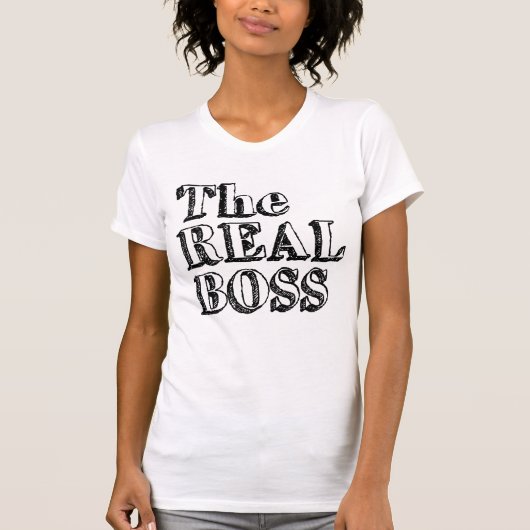 本当のボス Tシャツ (正面)