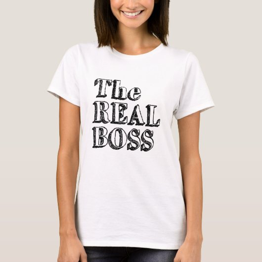 本当のボス Tシャツ (正面)