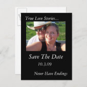 本当のラブストーリー 案内ポストカード (正面/裏面)