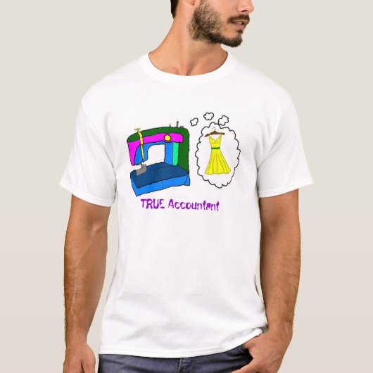 本当の会計士 Tシャツ (正面)