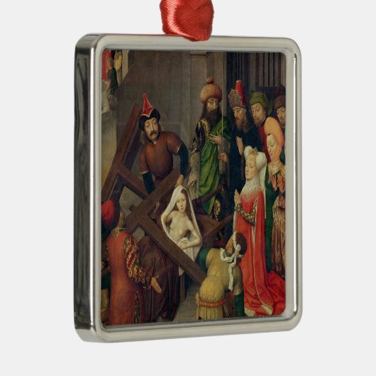 本当の十字のセントヘレナそして奇跡 メタルオーナメント (右)