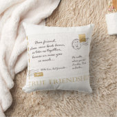 本当の友情 クッション (ブランケット)