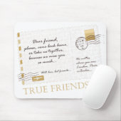 本当の友情 マウスパッド (マウス)