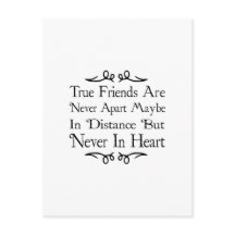 本当の友達は決して離れることはない