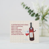 本当の友達は聞くべき時を知っている ポストカード (スタンド正面)