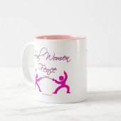 本当の女の塀 ツートーンマグカップ (正面左)