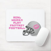 本当の女の演劇のファンタジーのフットボール マウスパッド (マウス)